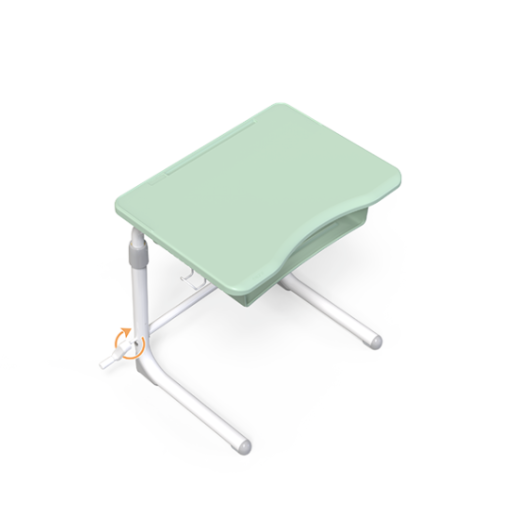 Adjustable School Desk Chair Set for Classrooms,Students Desk with Chair and storage Box for TraningPlace