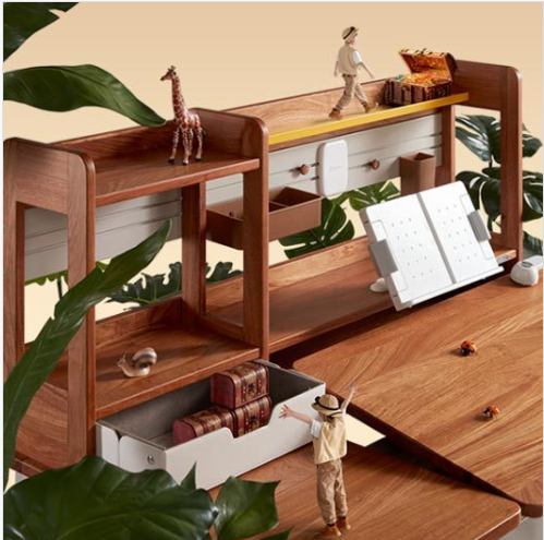Y6 120 West Africa Solid Wood Study Desk for KidsHome Furniture Kids Desk