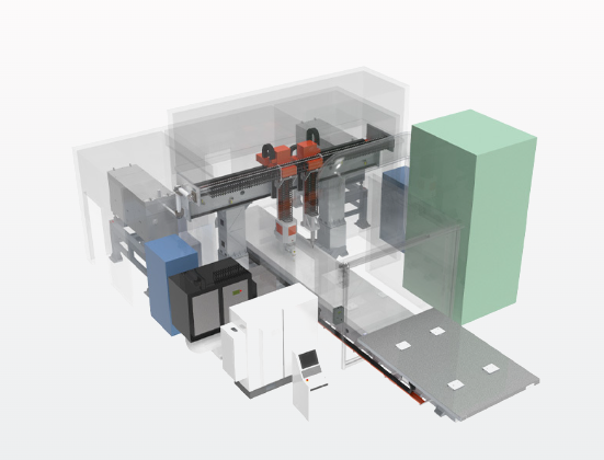 3D 7-Axis Laser Machining Center